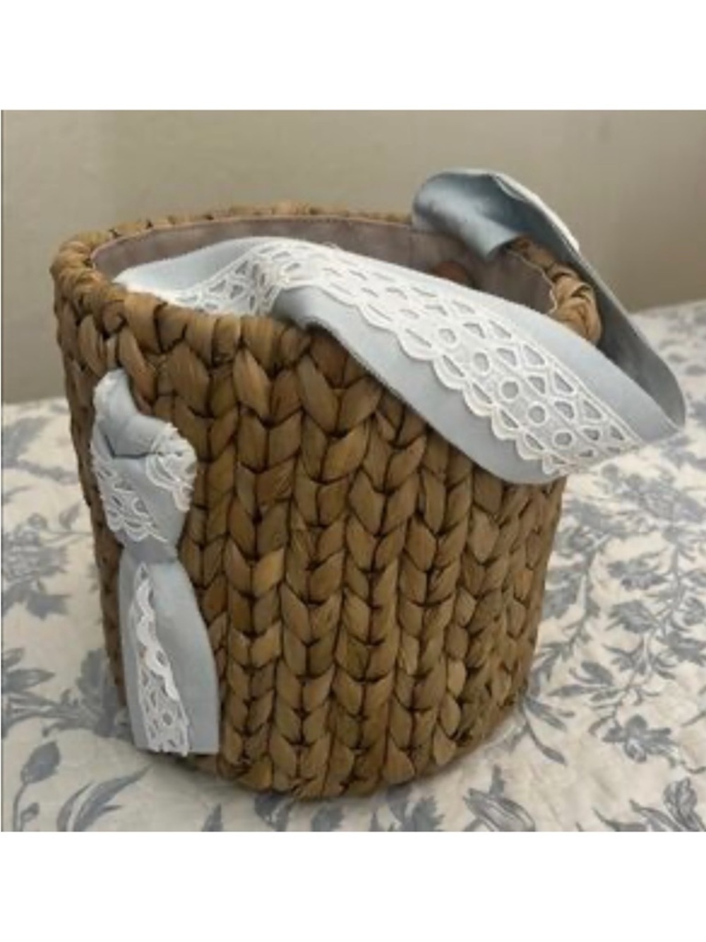 Pamela Munson Woven Basket Bag